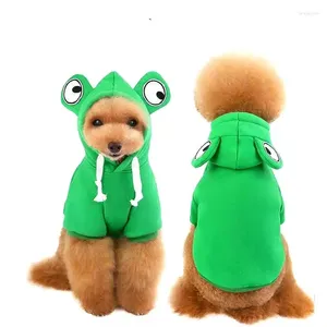 Roupas de vestuário para cães para cães pequenos Pet Cashmere Capuz do capuz quente Terno da corpo Pomerangfa Four Seasons pode usar