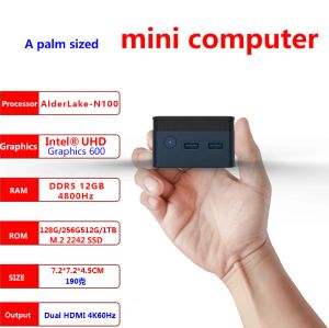 Fall ZX01 Windows 11 N100 Mini PC DDR5 12GB 512GB Intel Celeron N5105 DDR4 8GB 128GB LAN PORT WIFI5 BT4.2 Desktop Gaming Computer