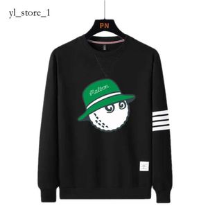 Malbon Hoodie Designer Magliette maschile maglione da golf Malbon con cappuccio 2024 New Trendy Round Neck Long Fit Sport Cotton Tops