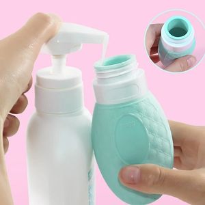 2024 37/60/89ml Silicone Refillable Empty Tube Squeezed Cosmetic Container Cream Lotion Bottle Travel Portable Dispenser Sure, here are 3