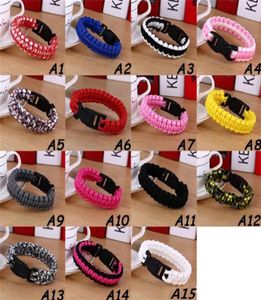 Bracciale di sopravvivenza all'aperto unisex Cobra COBRA PARACORD CORD BRACELETS MILIMENTALE UOMINI FANNO BRACELETS9870393