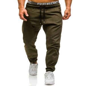 Fashion 2019 Neue Casual Hosen Männer Marke Kleidung hochwertiger Frühling langer Khaki Hosen Elastische männliche Hosen Herren Jogger 3xl1407084