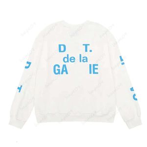 Męskie designerskie bluzy z kapturem pullover bluzy drukowane luźne długie rękaw czarny z kapturem streetwear mens jogging