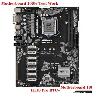 Motherboard utilizzate per Asrock H110 Pro BTC Supports Supports 6/7th Generationboards Drop Delivery Delivery Computer Networking Compu DHRCA