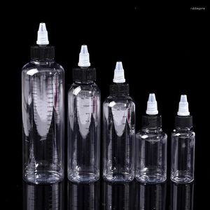 Liquid Soap Dispenser 30ml-250ml Plastic PET Capacity Dropper Bottles Pigment Ink Containers