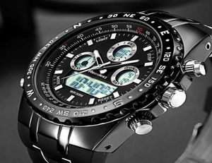 Readeel Top Brand Sport Quartz handledsklocka Män militära vattentäta klockor Ledda digitala klockor män kvarts armbandsur klocka man x07024789