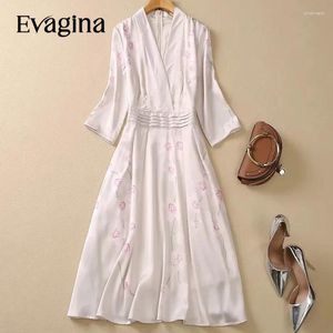 Vestidos casuais evagina moda feminino-vil-deco