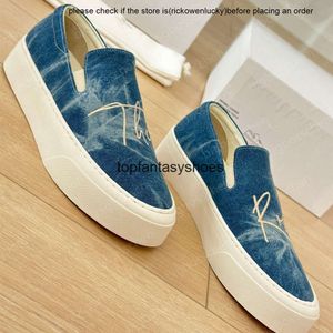 Row Shoes Shoes Womens The Row Sneakers Designer Curagy Limited Edition Lofer Fashion Luxury Tick oft Bottom Denim Blue Canvas Washed