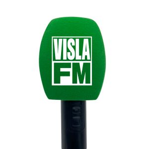 Akcesoria Dostosowane, Flocking MicroPhone Floam Cover Covery MIC Logo szynki szyby wironia wironia logo na szynie telewizyjnej