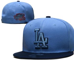 „Dodgers” czapki 2023-24 UNISEX Baseball Cap Snapback Hat Series Word Series szafka 9fifty słoneczny haft haftowy wiosna letnia czapka hurtowa a11