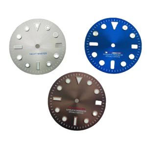 Kits nya isblå lysande dykningsklocka NH35 Yach Dial Watch Accessories Custom Watches