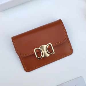 Plånböcker Designers Woman Coin Pouch Luxury Plånbok Kvinnor Mens Korthållare Purses Handväskor Högkvalitativ äkta läder Mini -väskor Korthållare Handväskor Myntväska