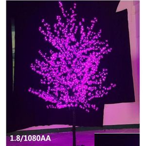 Juldekorationer fartyg 65ft 18m 864 PCS Höjd led Cherry Blossom Tree Outdoor Wedding Garden Holiday Light Decor LEDS6963811 DR DHVN3