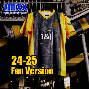 JMXX 24-25 Borussia Dortmund Soccer Jerseys Специальное издание Home Stadium 50-летие Mens Uniforms Jersey Man Football Room 2024 2025 Версия фанатов