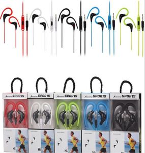 SFA41 HIFI Sports Earphone Universal 35mm Headphone Earbuds with Microphone Actrail for sports Inear earphone for Samsung MP3 6747530