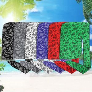 Bandanas bisiklet bandana kapakları baskılı desen spor başlığı atar, nefes alabilen Sports Beanie yaz açık hava için