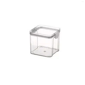 Storage Bottles Transparent Grain Box Easy To Clean Multi-purpose Food Organizer For Living Room Kitchen