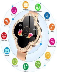 Chenxi S6 Fitness Tracker Kobiety Smart Watch Gold Ladies Smartwatch IP67 Waterproof Bransolet