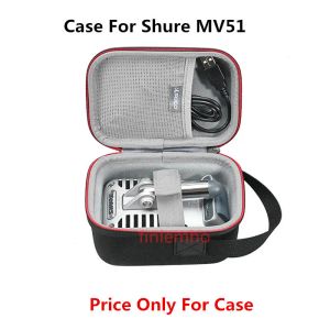 Microphones Storage Case For Shure MV51 Condenser Microphone Professional Audio Studio Recording