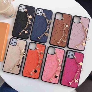 Mobiltelefonfodral Vackra Samsung S23 S22 Plus Ultra S21 S20 S23FE S24 S25 S26 LU LEATHER Luxury Chain Case S 21 22 23 24 25 26 Väska med Box Packing Girls Woman Q240408