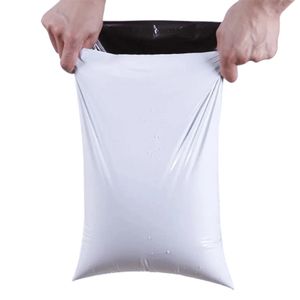 White Courier Bag Express Envelope Storage Bags Mail Bag Mailing Bags Self Seal Plastic Packaging Pouch