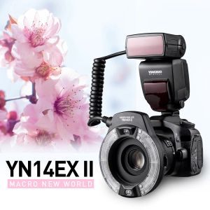 Zubehör Yongnuo TTL 14ex II LED RO Ring Flash Speedlite Light YN14EX II Für Canon EOS 1DX 5D3 6d 70d 80d Kameras