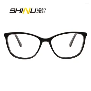 Óculos de sol Shinu Brand Progressive Multi-Focal Reading Glasses com óculos de prescrição Hiperopia Presbyopia