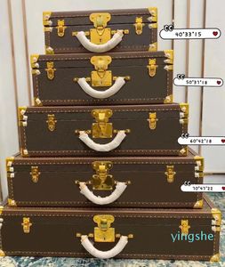 Quindatosan Vanity Trunk Seven Size Boxes для хранения больших возможностей для туристической сумки Организатор обложка корпус женский кошелек воздушная коробка багаж