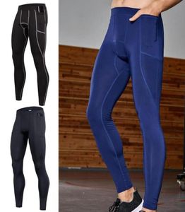 Women039SパンツCapris Solid Color CompressionMen High Waist Jym Leggings SportsクイックドライメンズズボンPantalones hombre5114720