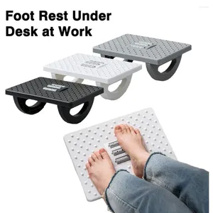 Bath Mats Feet Stool Chair Under Desk Footrest Foot Resting With Rollers Massage For Home Office Toilet V4b7