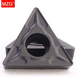 Boormachine Mzg 10pcs Tcmt 0902 1102 16t3 Cnc Lathe Hining Solid Stainless Steel Boring Iron Casting Cutting Cermet Carbide Inserts