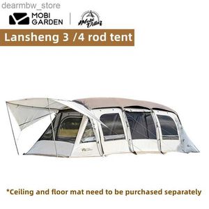 Палатки и укрытия Mobi Garden Tent Camping Outdoor Camping Equipment Windper и дождь, две комнаты.