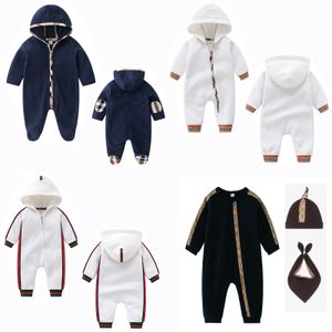 Newborn Romper Designer Baby Clothes Toddler Jumpsuits Kids Clothing Brand Letter Print Girls Boy Short Sleeve Cotton Rompers