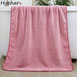 Towel Household 70x140cm Bath Adult Simple Striped Shower Toallas Quick-dry Water Absorbent Travel El Bathroom Towels Soft