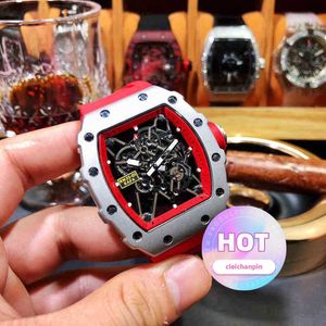 Uhr Designer Luxusmenschen Mechanik Armbanduhr Fine Steel Herren Freizeit personalisierte automatische mechanische leuchtende Modeklebebandsportarten