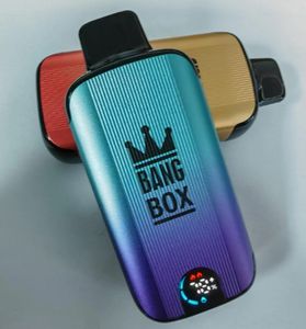 Orijinal Bang Box 18000 Tek Kullanımlık Vape 9000 Puflar Pluse Mod ve Bang Roket 18000 Puflar Normal Modda 28ml Prefiled Kartuşlar Pod 650mah Vaper 18000