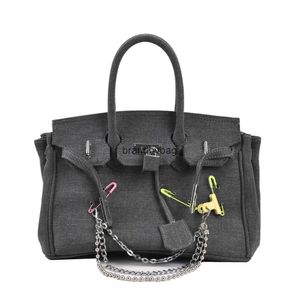 Birkinbag Toates Torba Tasarımcısı Yıpranmış Parodi iğne tokası düzensiz dilenci İlkbahar/Yaz Kişiselleştirilmiş Kotu Tek Omuz Diagonal Çapraz Çanta K9K1