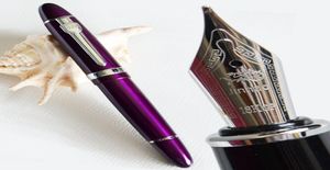 FOUNTAIN PEN 18KGP 07mm MEDIUM BROAD JINHAO 159 NIB PURPLE WHITE BLACK ORANGE BLUE YELLOW 19 COLORS FOR CHOOSE8039156