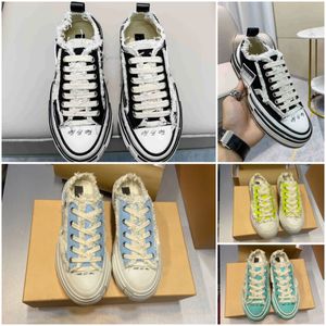 2024 xVESSEL G.O.P.Lows Casual Shoes black Vulcanized Lace Up Sneakers Women men Open Back Vessel Canvas Shoes high quality 35-45 GAI