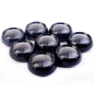 Bottles 3g Black Loose Powder Containers Plastic Empty Cream jars Accessories Nail art box sample Bottle