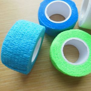 Medicine 20 Pcs Self Adhesive Elastic 2.5cm Wide 4.5cm Length Nail Tapes Accessory Finger Protection Wrap Kit Sports Finger Bandage