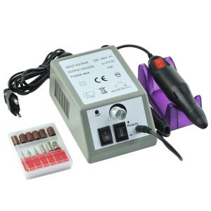 Klipp Ny Hot Professional Electric Acrylic Nail Drill File Hine Kit Bits Manicure EU US Plug SMR88