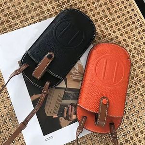 Caso universal de couro bolsas de crossbody iphone 15 14 13 12 11 Pro Max Designer Cappo celular Tampa x Xs XR Samsung Note S 25 24 23 Plus Casos de bolsas Ultra