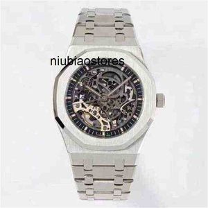 Lüks için Saatler Mekanik Dalgıç APS Fabrikası 41mm 15407 3132 Hareket İskelet Marka Tasarımcıları Su Geçirmez Kollwatches LASC