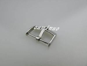 16mm 18mm 20mm Ny HQ Silver Polished Watch Band Strap Pin Buckle för Omega Watch7656798