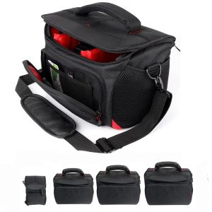 Akcesoria DSLR Camera Bag Wodoodporna fotografia nylonowa torba na ramię Canon Nikon Sony Lens Work 5 Rozmiar mini s l xl