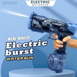 لعبة Gun Toys Electric Water Gun Kids Toy Gun Shooting Kid Pool Pool Play Water Toy Summer Outdoor Games Adult Age for Children 240408