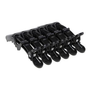 Hair Clips 6Pcspack Salon Plastic Clogodile Barrette Section Clip Grip Hairdressing Clamps Claw Tool Accessories8239595 Drop Delivery Oteoa