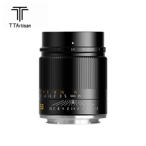 アクセサリーTtartisan 50mm F1.4 ASPHフルフレームマニュアルフォーカスレンズSONY E Canon RF Nikon Z Sigma Lumix LeicaLマウントカメラ