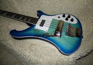 Blue 4 Strings Bass 4003 Electric Bass Guitars China Guitar Новое прибытие целого из Китая 5414342